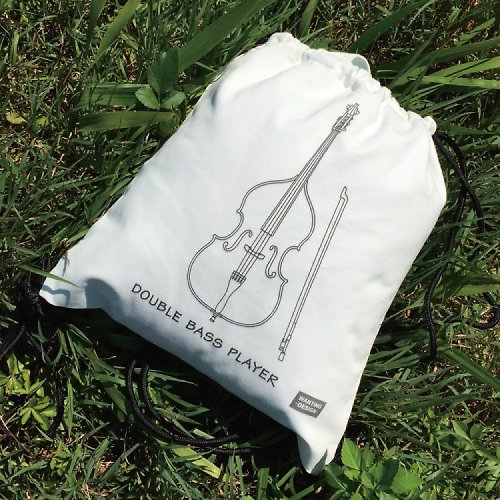 想要設計 WD 樂器棉質背包 - 低音大提琴 現貨+預購