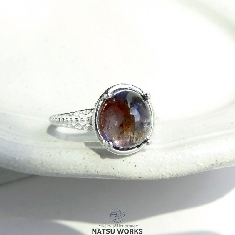 アイオライト サンストーン リング / Iolite Sunstone Ring 1 - 戒指 - 寶石 紫色