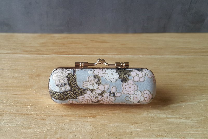 Gold foil cherry blossom stamp box lipstick box earphone box gold small items/single seal box - Stamps & Stamp Pads - Cotton & Hemp 