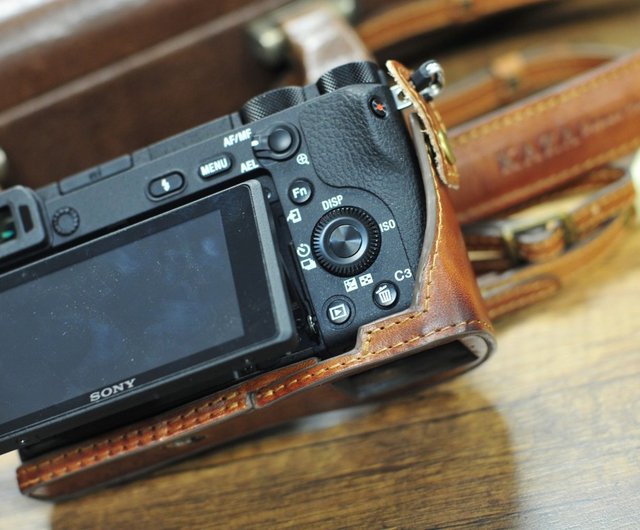 ソニーA6500レザーカメラケースa6500カメラバッグ - ショップ KAZA