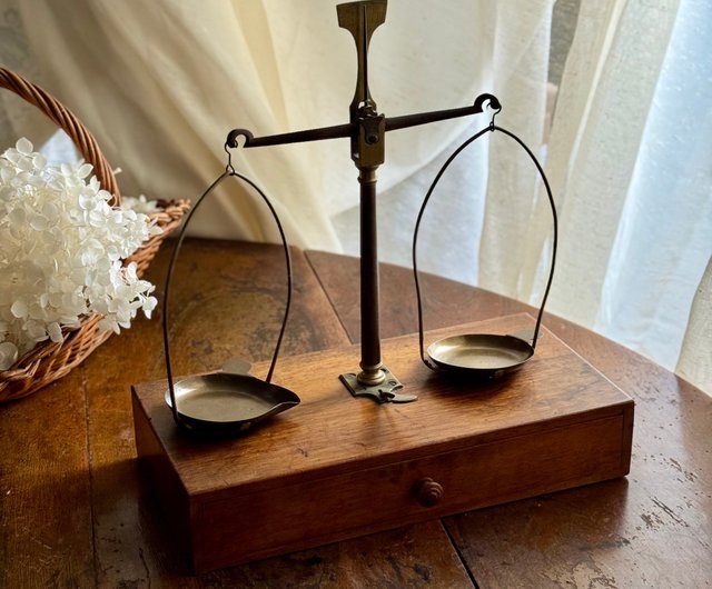 50451 - 希少なフランス製アンティーク天秤 - ショップ JSVS-Antique