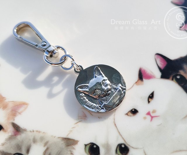 シャム猫SBB-202105144 - ショップ Dream Glass Art ネックレス - Pinkoi