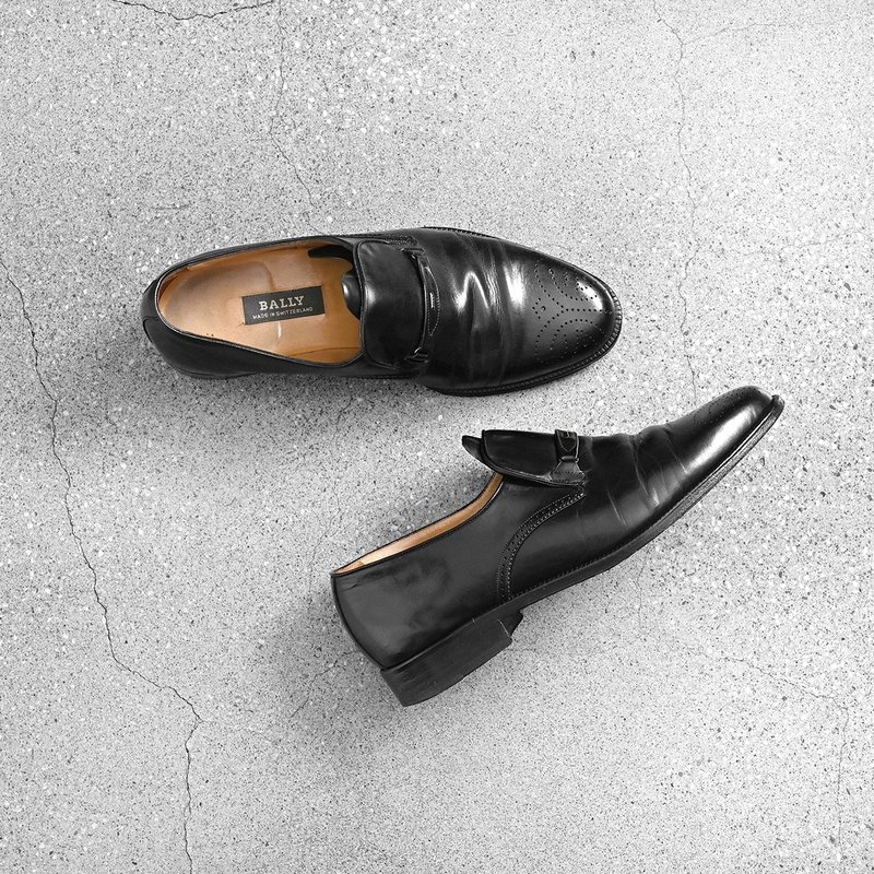 Bally 樂福鞋 / 復古鞋、古董皮鞋、小皮鞋、學生鞋、古著鞋 - 其他女皮鞋 - 真皮 黑色
