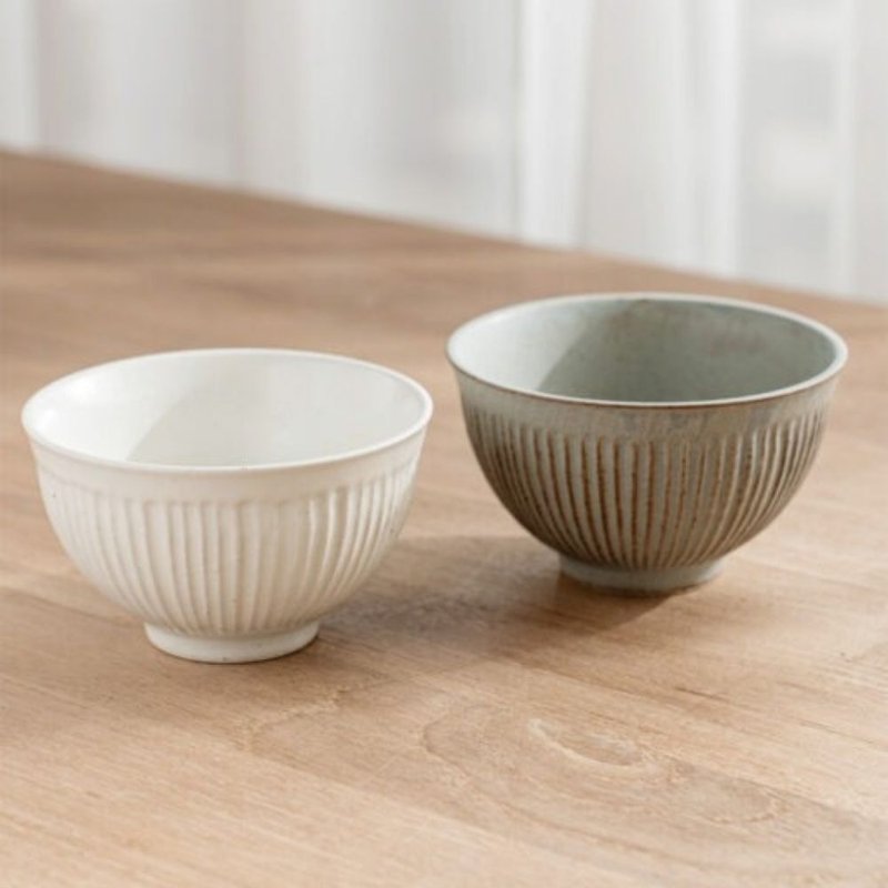 【結婚禮物】SALIU系列 對碗組合 - 碗 - 陶 白色