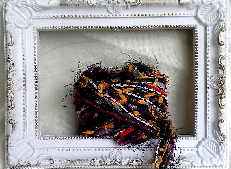 引き揃え糸 2.6m - 編み物/刺繍/羊毛フェルト/裁縫 - ポリエステル ブラック