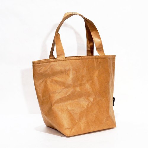 Tote thermal washable paper bag Newspaper Design - Shop Craftbag Thailand  Lunch Boxes - Pinkoi