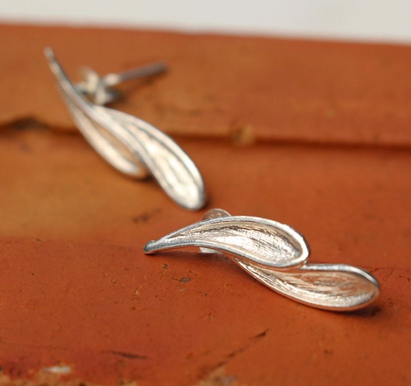 Promise - Silver Earrings (sterling silver / Silver 925) - ต่างหู - เงินแท้ 