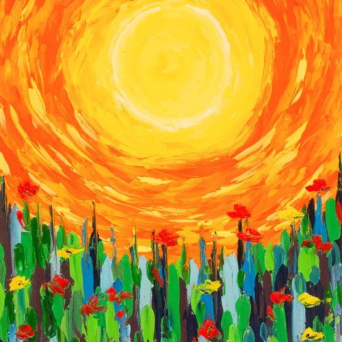 油絵　　太陽の下 500x0.jpg