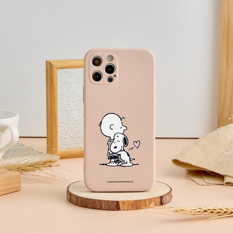 SNOOPY史努比 相親相愛全包iPhone手機殼 - 手機殼/手機套 - 矽膠 多色