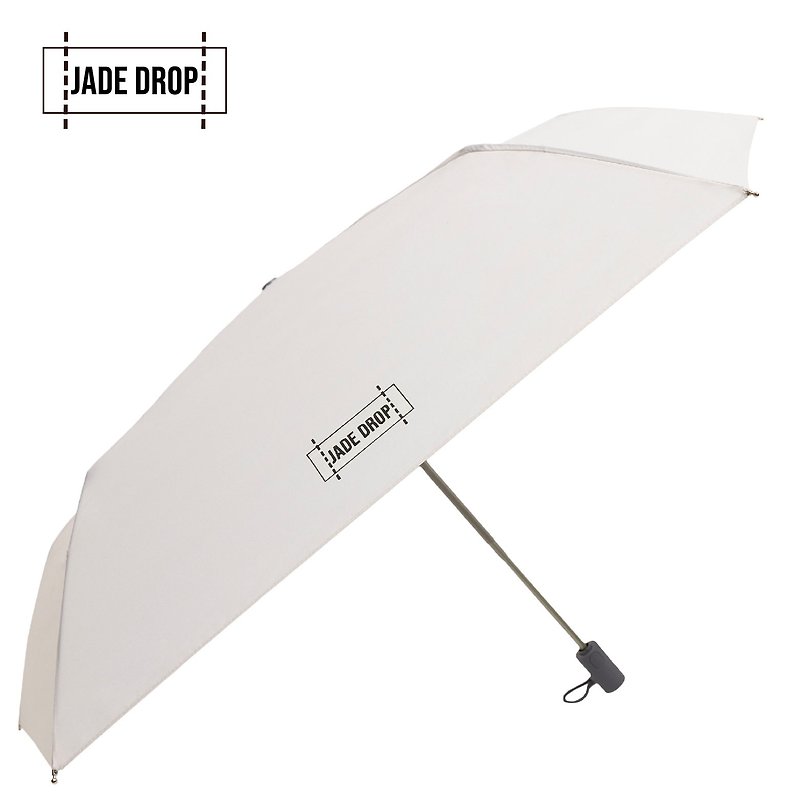 【JD美膚傘】加州風情。自動。奶霜白 Cream White - 雨傘/雨衣 - 聚酯纖維 藍色