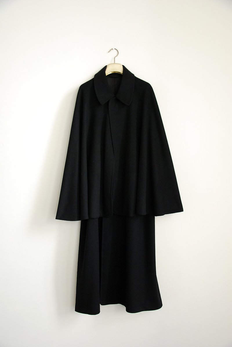 Pumpkin Vintage. Ancient double cloak coat coat - Men's Coats & Jackets - Other Materials Transparent