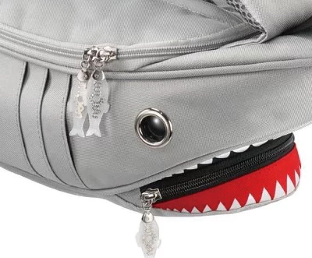 SHARK Backpack SMALL Morn Creations bag infant BLACK