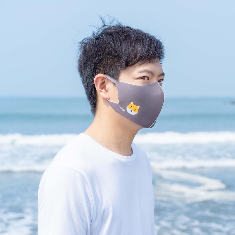 Shiba Inu─3Dステレオ呼吸マスク - マスク - その他の素材 多色