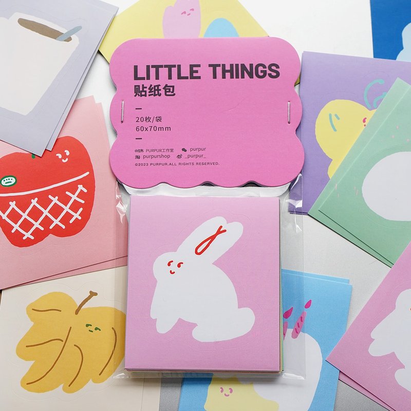 Small things sticker pack notebook stickers - Stickers - Paper 