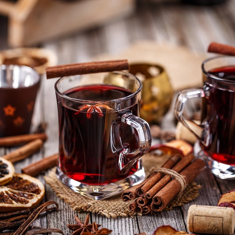 A must-have for a warm winter party | European-style fruity mulled wine spice bag - ชา - วัสดุอื่นๆ 