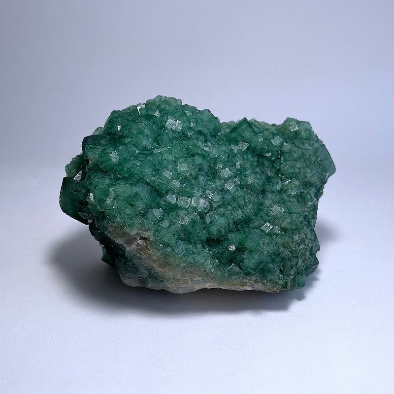 Natural Ore Madagascar Green Fluorite Raw Ore - Items for Display - Gemstone Green