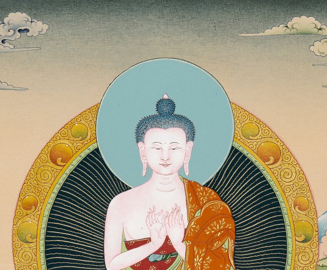 仏教大日如来タンカ絵画 - ショップ Boudha Stupa Thanka Centre