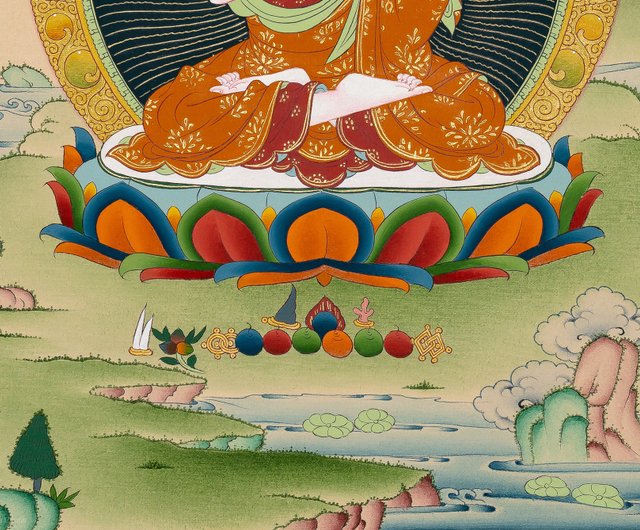 絵画 入手困難 仏教大日如来タンカ絵画 - ショップ Boudha Stupa Thanka Centre