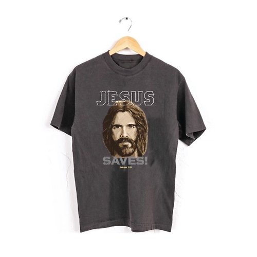 祝福計劃 The Blessing Project 現貨【耶穌拯救】Jesus Saves 羅馬書 1:16 短袖 T-Shirt