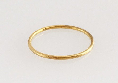 茶*様 K24 Pure gold ring 9.5号 刻印あり 茶*様 K24 Pure