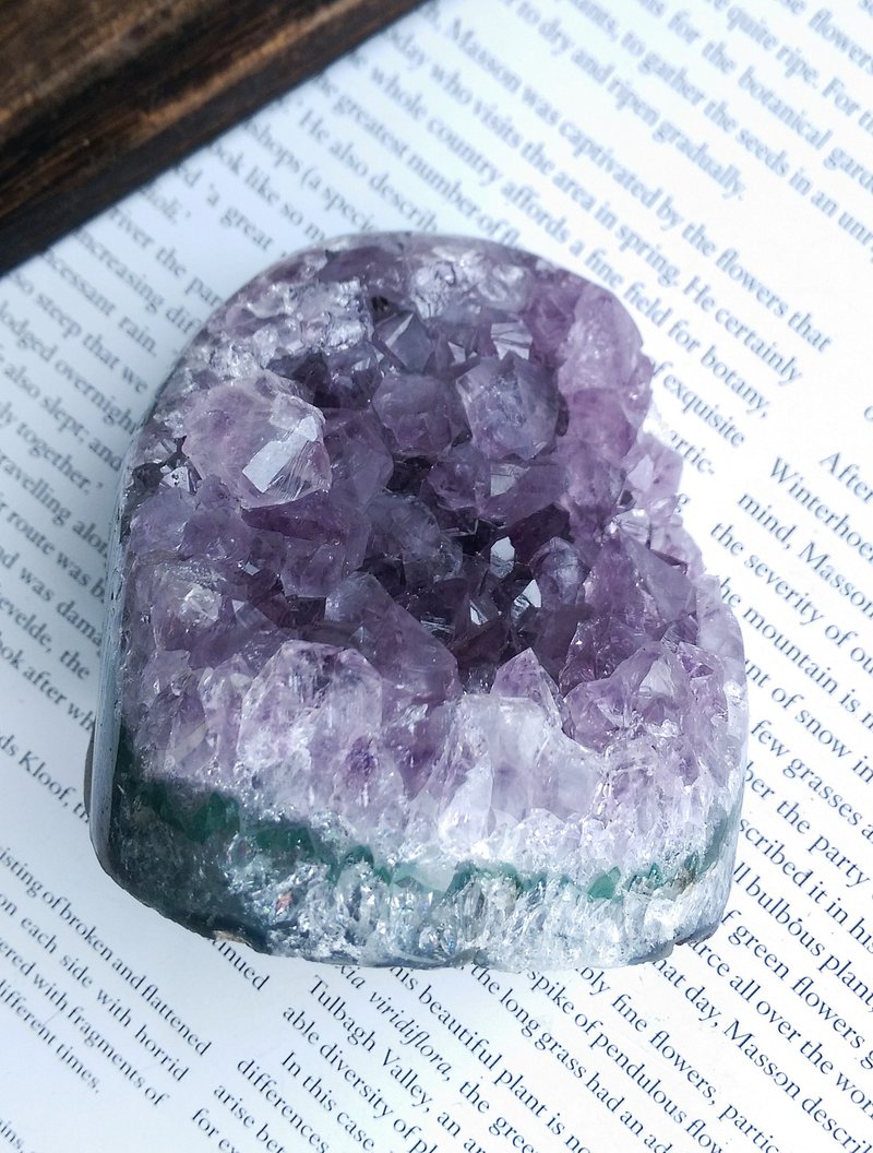 Amethyst  烏拉圭產地 原皮紫水晶  紫水晶晶鎮 天然礦石 原礦 - 擺飾/家飾品 - 其他材質 