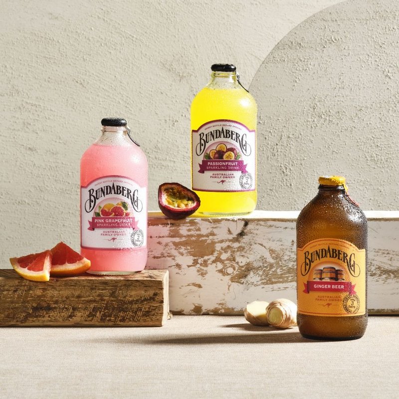 [6 bottles/box] Early adopter group Australia Bundaberg Fruit Sparkling Drink - Tea - Other Materials 