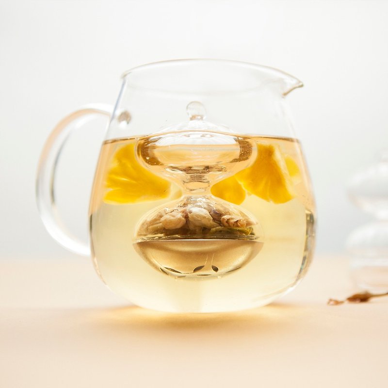 Levitate Tea Infuser with 700ccteapot - Teapots & Teacups - Glass Transparent