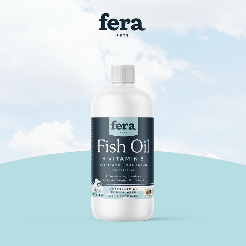 Feilepei Omega-3 Icelandic Deep Sea rTG Small Fish Oil + Vitamin E For Dogs and Cats - Other - Other Materials 