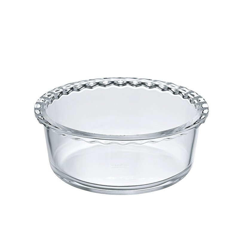 round cake bowl - Plates & Trays - Glass Transparent