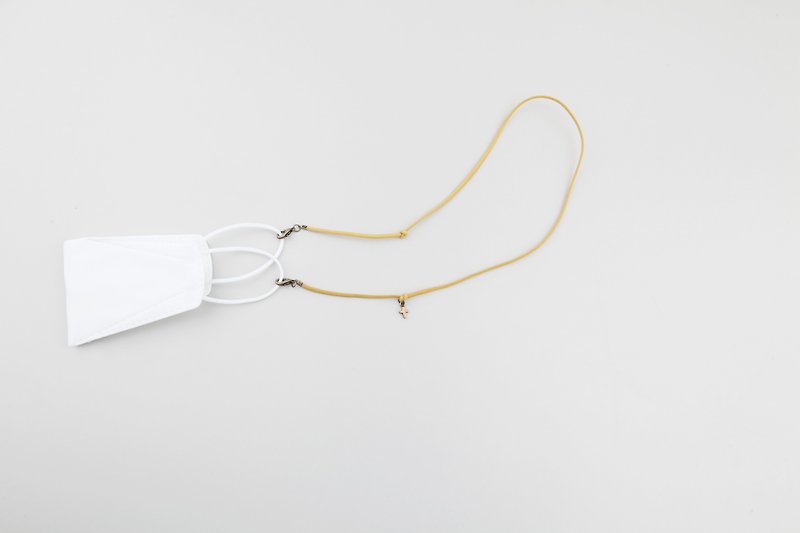 cjart mask strap - Chokers - Nylon White