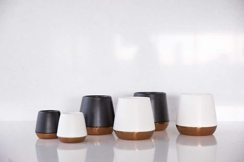 閃物 SHINYGOODS FELLOW JUNIOR美國雙層陶瓷銅座咖啡杯2.3OZ/8OZ