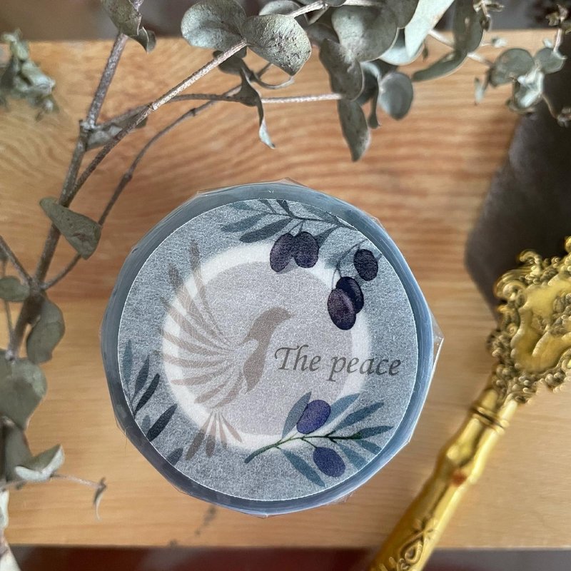 The Peace 和平鴿 | PET紙膠帶-即將完售 - 紙膠帶/和紙/PET - 塑膠 多色