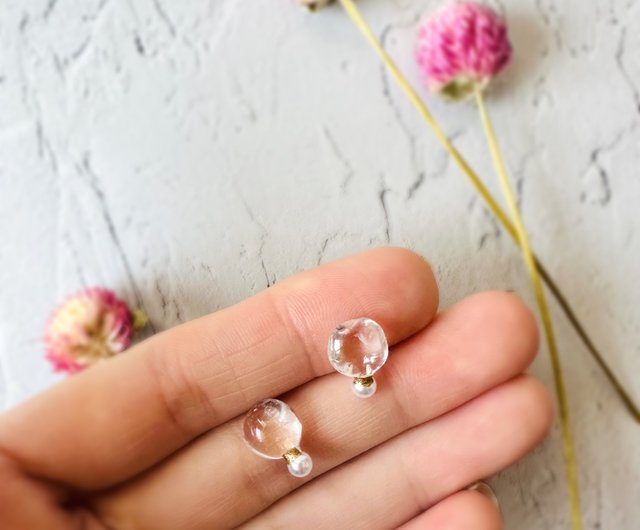 no.85 ハンドメイド 小さくても存在感のあるヘアアクセサリー✩.*2点