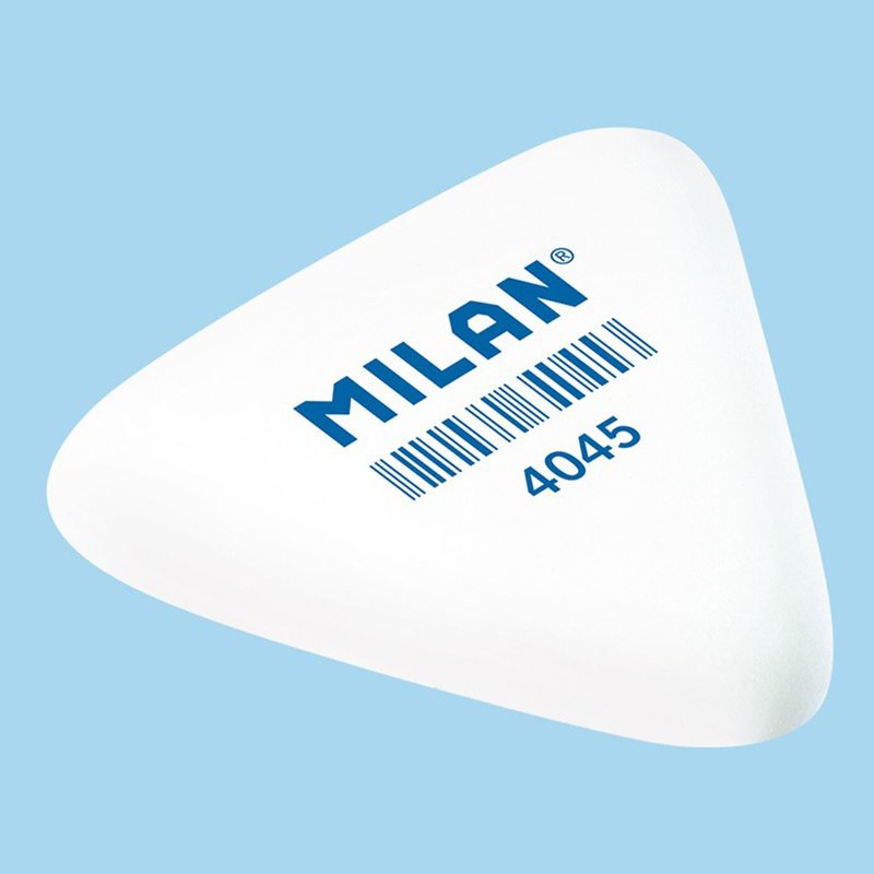 MILAN Classic Triangle Best-selling Eraser 4045_(Small) - อื่นๆ - ยาง ขาว