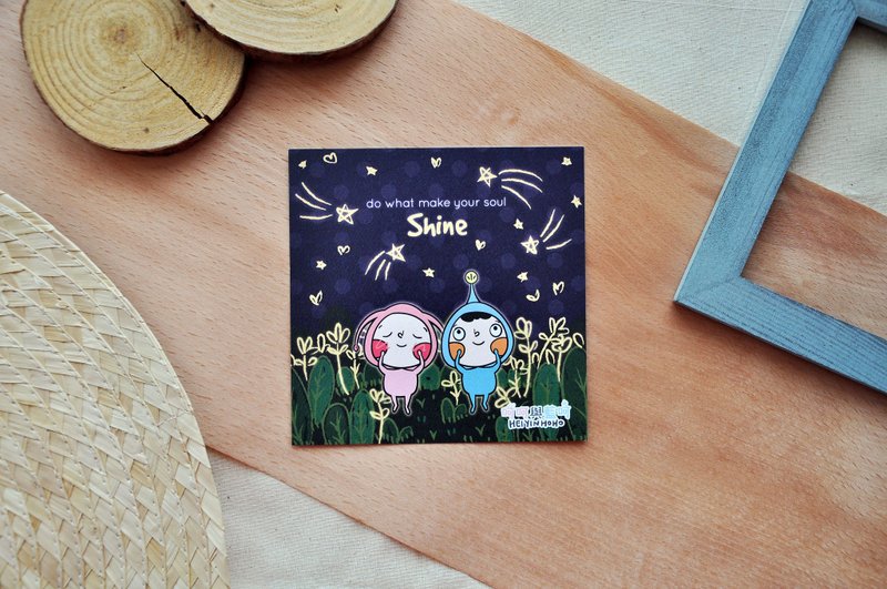 Postcard Do What Make Your Soul Shine - การ์ด/โปสการ์ด - กระดาษ หลากหลายสี