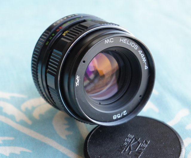 ヘリオス44M-4ニコン用58mm F2ロシア語レンズ :B00XYAE9CI:PeachStone