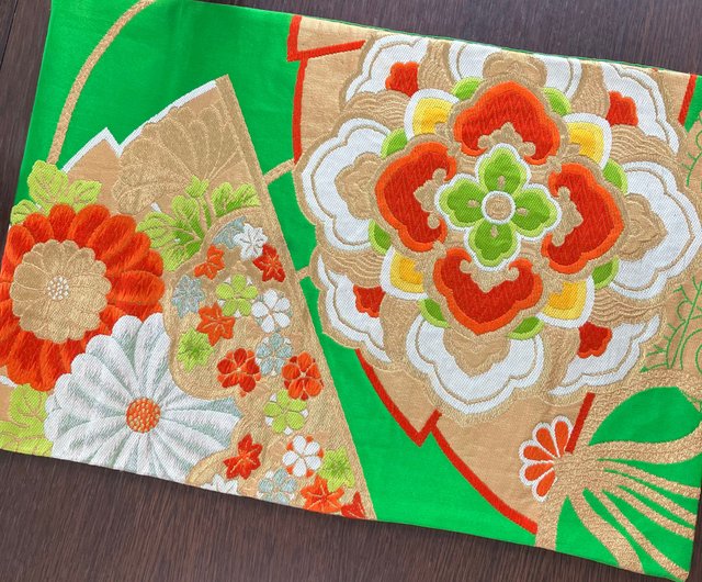s*引様 美品 綴れ　袋帯　鳥　花柄 s*引様 美品 綴れ 袋帯 鳥 花柄 - メルカリ