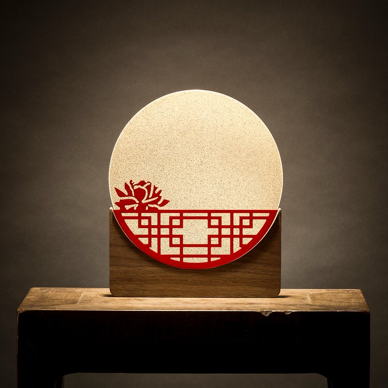 木頭 燈具/燈飾 紅色 - Xcellent 東方文華 窗系列 - 窗語