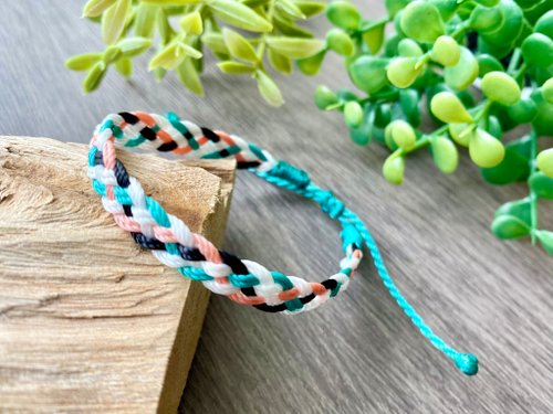 Handmade Jewelry  Wax Thread Surf Bracelets - Algae - Shop myoceanspace  Bracelets - Pinkoi