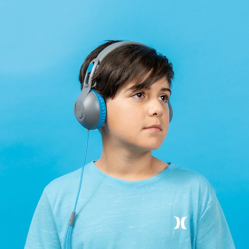 JLab JBuddies Studio 2 over-ear children's headphones blue - หูฟัง - พลาสติก สีน้ำเงิน