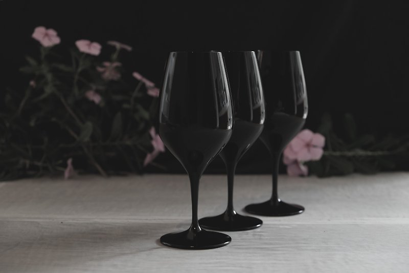 Spiegelau Black Lead-Free Crystal Blind Drinking Cup - แก้วไวน์ - คริสตัล สีดำ