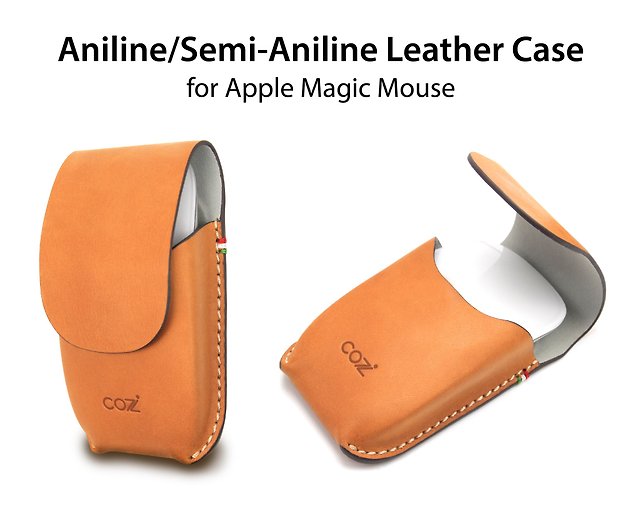 COZI - Apple Magic Mouse 1代/2代 イタリア製植物タンニン皮革保護