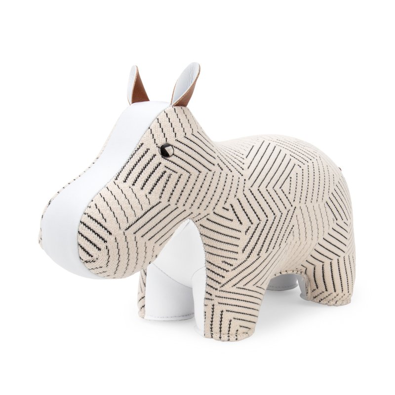 限定アーティストエディション・カバのブックエンド・Kvadrat × レザーの美しい共演 - 置物 - ポリエステル 多色