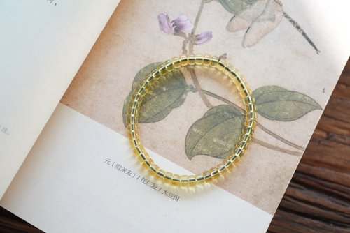 Angel's tears 天使之淚 Jewelry Design 3mm天然原礦俄料琥珀設計單圈手串手鍊s