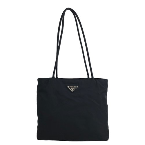 日本直送 名牌中古包 】PRADA プラダ トライアングルロゴ ハンドバッグ
