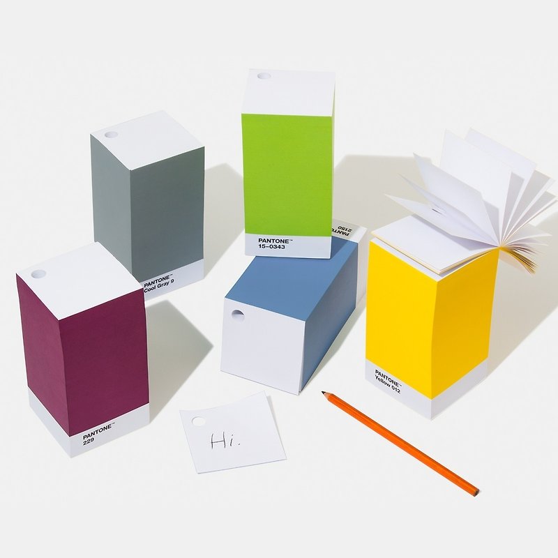 PANTONE Pen Stick Sticky Notes (Multiple Colors Available) Graduation Gifts - กระดาษโน้ต - วัสดุอื่นๆ 