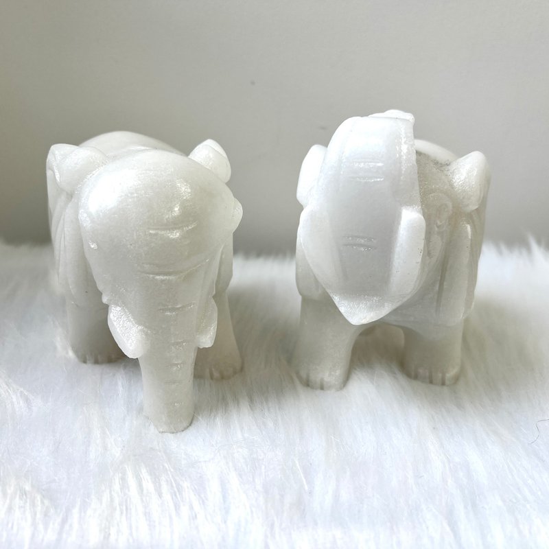 如意吸水象連玉石吸水池 | 水晶 | 水晶擺件 - 擺飾/家飾品 - 水晶 黃色