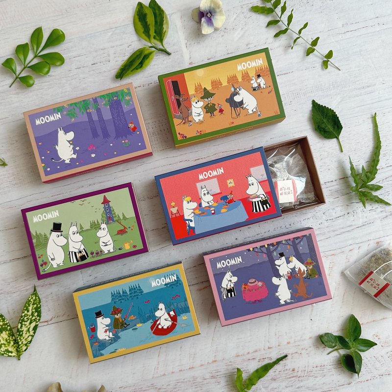 【Pinkoi x Moomin】Super limited edition three packs as a small tea gift - Tea - Fresh Ingredients 