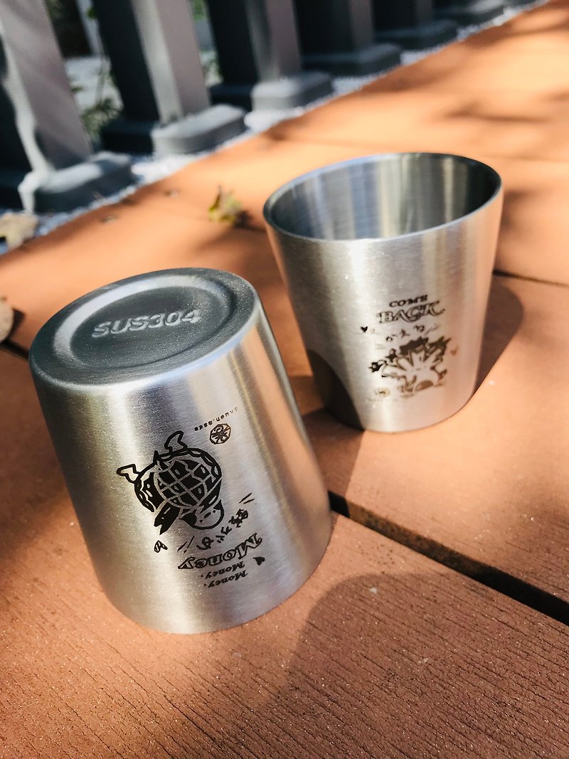 2023 Cultural Expo Taiwan’s endemic species come back Frog Cai 304 Stainless Steel water cup 180ml - Cups - Other Materials 