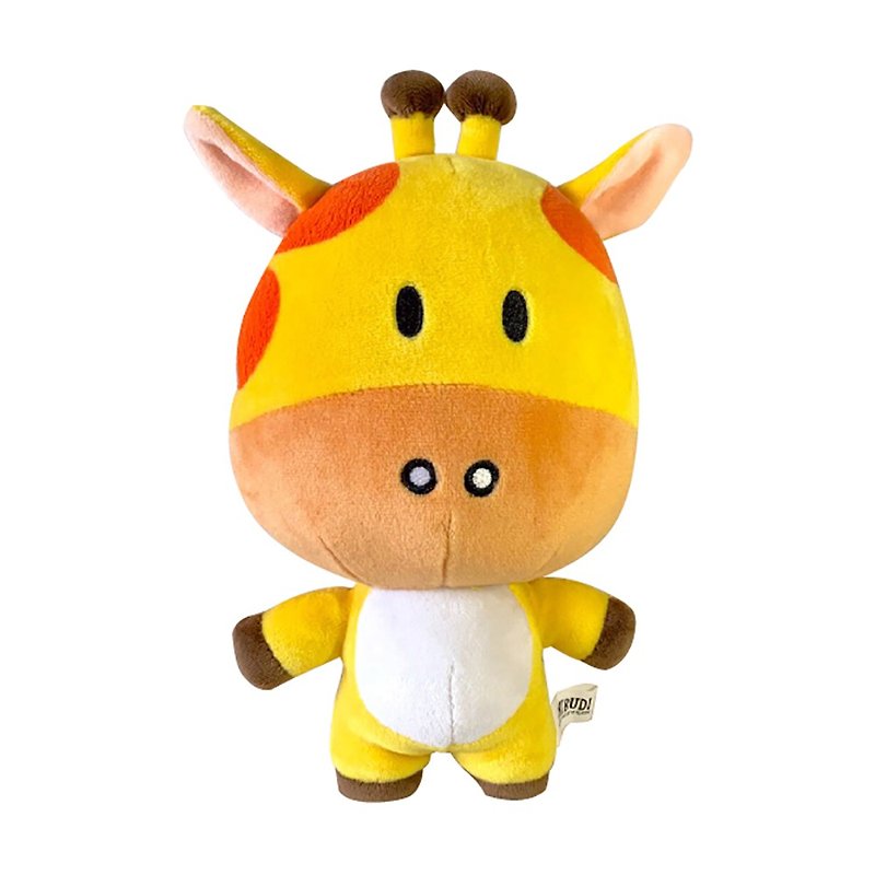SHIBUDI plush doll - KIKI the giraffe - 7 inches - ตุ๊กตา - เส้นใยสังเคราะห์ สีส้ม
